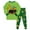 a74-Light Green, variant on KPOPLK Baby Boy Sweatsuits Sportswear Toddler Kids Solid Color Outfit Sweatshirt Tops & Pants Clothes Size 6-7 Years,Red