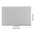 thumbnail image 2 of IBASETOY Sturdy Aluminium Business Card Holder Box with Fashionable Design for Office Use, 2 of 8