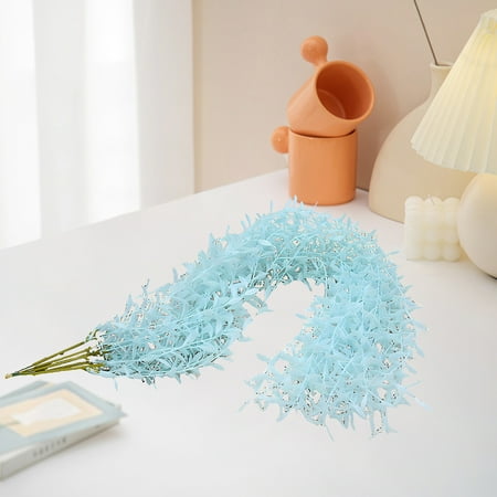 

Kayannuo Christmas Decorations Bedroom Decor Clearance Simulation Of Decorative Wicker Hanging Wall Hanging Wedding Indoor Green Plant 5 Fork Dragon Rattan 140cm