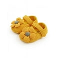 thumbnail image 4 of Newborn Baby Girls Anti-Slip Crib Shoes Walking Shoes Flower Sneakers Soft Soled First Walkers 0-18M, 4 of 7