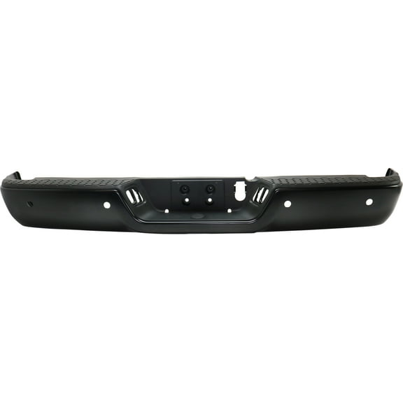 Step Bumper Compatible with RAM 2500/3500 P/U 2013-2018 Powdercoated Black with PAS Holes Type 1 All Cab Types