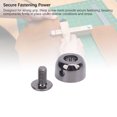 thumbnail image 4 of 20 Set Leather Rivet, 7mm Crossing Screw Rivet Kit Leather Rivets Screws Metal Rivets 10x6mm Concave Bucket Head Zinc Alloy Rivet Kit for Belts Handbags Shoes, 4 of 7