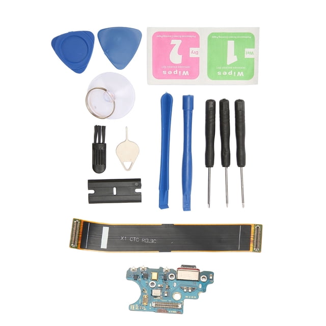 Cable Flexible Del Puerto De Carga USB C ANGGREK Kit De Herramientas De Reparación Profesional De Tamaño Preciso