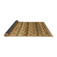 thumbnail image 2 of Ahgly Company Indoor Rectangle Abstract Brown Modern Area Rugs, 8' x 10', 2 of 4