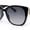 Black - Smoke, variant on 90s Designer Oversize Cat Eye Fashion Chic Sunglasses Black - Brown Pink