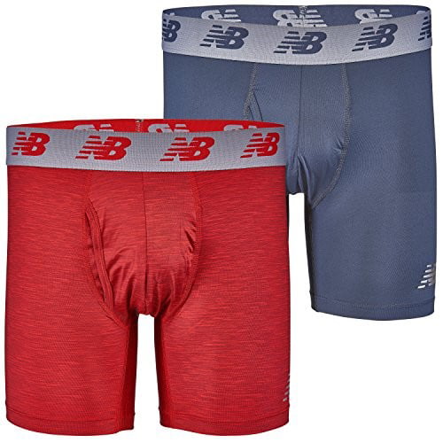 Pack of 2 New Balance Men's Premium Performance 3 Trunk Underwear