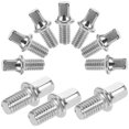 thumbnail image 1 of UPOUART 10Ud Tornillos Para Hardware De Batería En Hierro Plateado Para Rendimiento En Presentaciones, 1 of 5