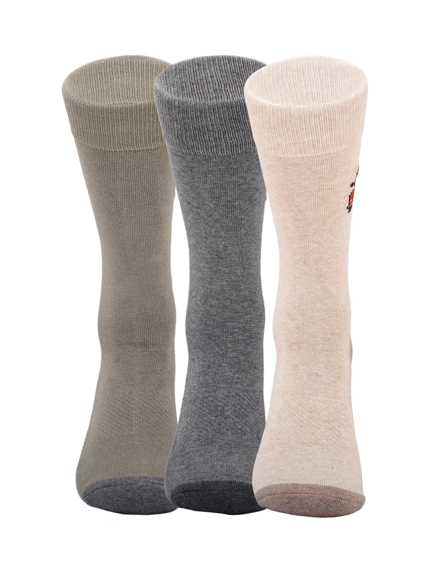 Chaps Embroidery Crews 3-Pack Men's Sock Size 10-13