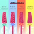 thumbnail image 4 of Brocas para uñas MelodySusie Professional 5 en 1 Pink Blossom, 4 of 7