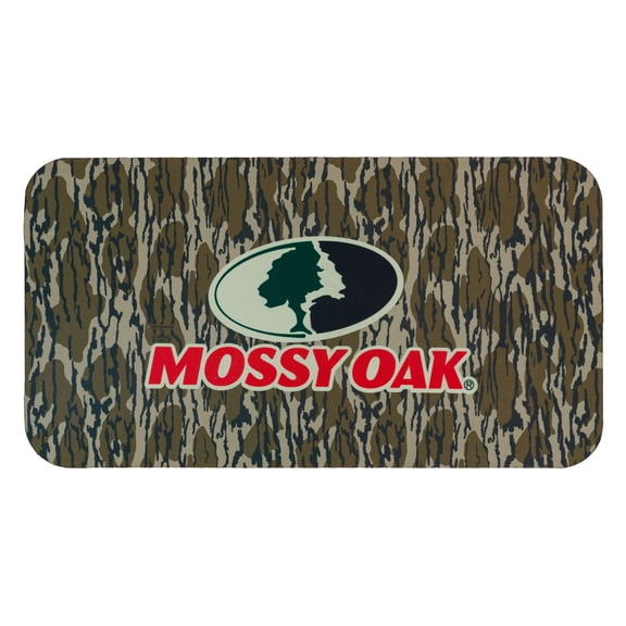 Mossy Oak Original Bottomland Indoor/Outdoor Non-Slip Doormat, Brown, 13.4 in x 25.6 in