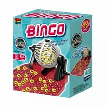 BESTSKY Bingo Game Set - Metal Round Cage,90 Colored Bingo Balls,38 Bingo Cards,Pretending Lottery Machine Table Games for Large Groups,Parties