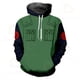 thumbnail image 1 of Kids Naruto Hoodie Kakashi Print Hatake Sasuke 3D Hooded Pullover Cosplay Harajuku Casual Tracksuit Cool Autumn Hoody TopsXS Adult (40-45kg) Gao Jinjia LED, 1 of 2