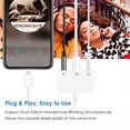 thumbnail image 3 of Adaptador de audio USB C a 3,5 mm Ceotsak con carga rápida PD, 3 of 7