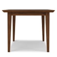 thumbnail image 6 of Simpli Home Colby 60 inch x 36 inch Rectangle Contemporary Modern Dining Table in Walnut, 6 of 12