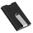 thumbnail image 2 of Portatarjetas compacto y elegante, caja para tarjetas de crédito portátil RFID antirrobo, organizador con Clip, 2 of 10