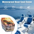 thumbnail image 6 of KUIFORTI Duck Golf Cart Seat Cover Golf Cart Seat Towel Blanket with 4 Front Pockets & Nonskid Bottom Comfortable Fashion Fits for Club Car and More 2 Person Seats Golf Carts, 6 of 7