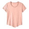 thumbnail image 4 of JAJAHO Mens Short Sleeve T Shirt Solid Color Crew Neck Row Edge Soft Breathable Casual Tee Shirts Fashion Streetwear Versatile Tops, 4 of 4