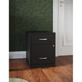 thumbnail image 2 of Pemberly Row 18"D 2 Drawer Vertical Metal Filing Cabinet - Black, 2 of 17