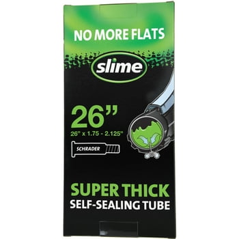 Slime Super Thick Self-Sealing Bicycle Tube Schrader 26" x 1.75-2.125" - 30081
