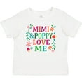 thumbnail image 3 of Inktastic Mimi and Poppy Love Me Granddaughter Girls Baby T-Shirt, 3 of 5