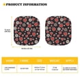 thumbnail image 2 of Binienty Ladybug Print Car Sunshades for Windshield Cute Floral Car Interior Accessories Sun Protection Universal Fit for Auto Truck Van SUV, 2 of 8
