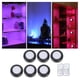 thumbnail image 1 of Luz De Disco Debajo De Los Gabinetes, Luz De Disco LED Control Remoto Función De Temporizador De Larga Vida útil Instalación Flexible Para Armario, 1 of 7