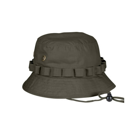 Branded Big Accessories Ripstop Boonie Cap - OLIVE - OS (Instant Saving 5% & more on min (Best Diet To Get Big And Ripped)