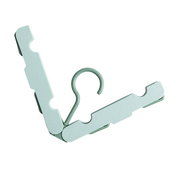 Percha de ropa plegable Matsuzay Tendedero Verde claro Type3 NO3