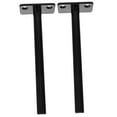 thumbnail image 4 of Minkissy 2Pcs Hidden Brackets for Shelves Iron Black with Easy Installation, 4 of 7