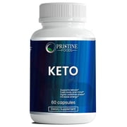 Keto Premium - Advanced Ketogenic Weight Loss Support Formula with Premium Keto Salts, 60 Capsules by Pristine Foods