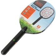 Black + Decker Electric Fly Swatter & Fly Zapper- Bug Zapper Racket Indoor & Outdoor- Handheld, Heavy- Duty Mosquito Swatter, Battery- Powered, Non- Toxic Safe for Humans & Pets Fly Swatters