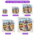 thumbnail image 5 of Welcome Fall Western Cowboy Exotic Shorthair Enjoys Majestic Autumn Cutout Transfer Sticker Cat Lover Kitten Owner Gifts Transparent Decal Art Decor - 01007, 5 of 5