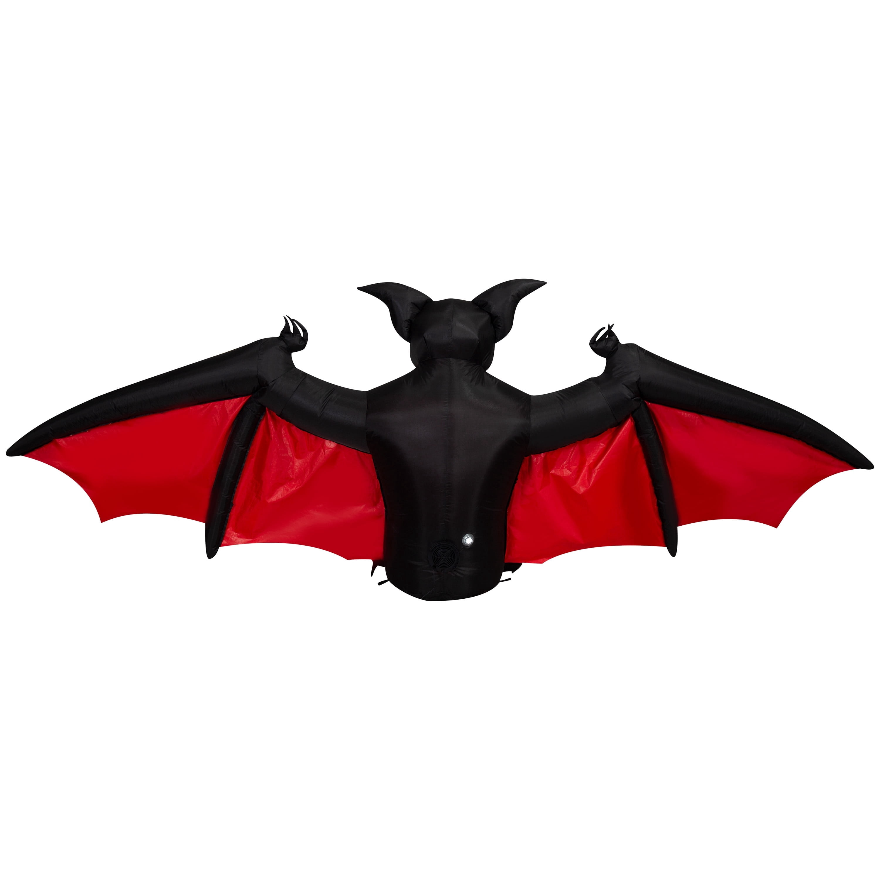Fiery Bat with Red Eyes Airblown Yard Inflatable, Multicolor, 10', Halloween by Way To Celebrate
