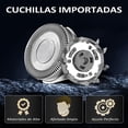 thumbnail image 4 of TRYXZSZ Cabezal de Repuesto Compatible Philips Norelco, Cabezal de Repuesto Rasuradora Philips SH30, para Series 3000, 2000, 1000 y S738 Click & Style, 4 of 5