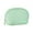 Green, variant on KIHOUT Small Makeup Bag, Creamy Leather Travel Cosmetic Pouch with Mirror, Waterproof Zipper Organizer for Women