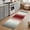 Red, variant on Small Door Mat Indoor Outdoor 15.7"x23.6",Red Grey White Absorbent Non Slip Entry Rug,Farmhouse Ombre Color Modern Simple Low Profile Welcome Mat for Front/Side Door Apartment Entrance Bathroom