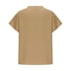 thumbnail image 5 of Vestidos Casuales Para Mujer, Blusas De Mujer De Moda Moda de verano para mujer, cuello en V, ocio, manga tres cuartos, color liso, 5 of 6
