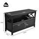 thumbnail image 3 of Costway Mueble para TV hasta 112 cm Centro Diversión con Repisa y 2 Puertas Consola para Salón y Dormitorio 112 x 40 x 61 cm, 3 of 9