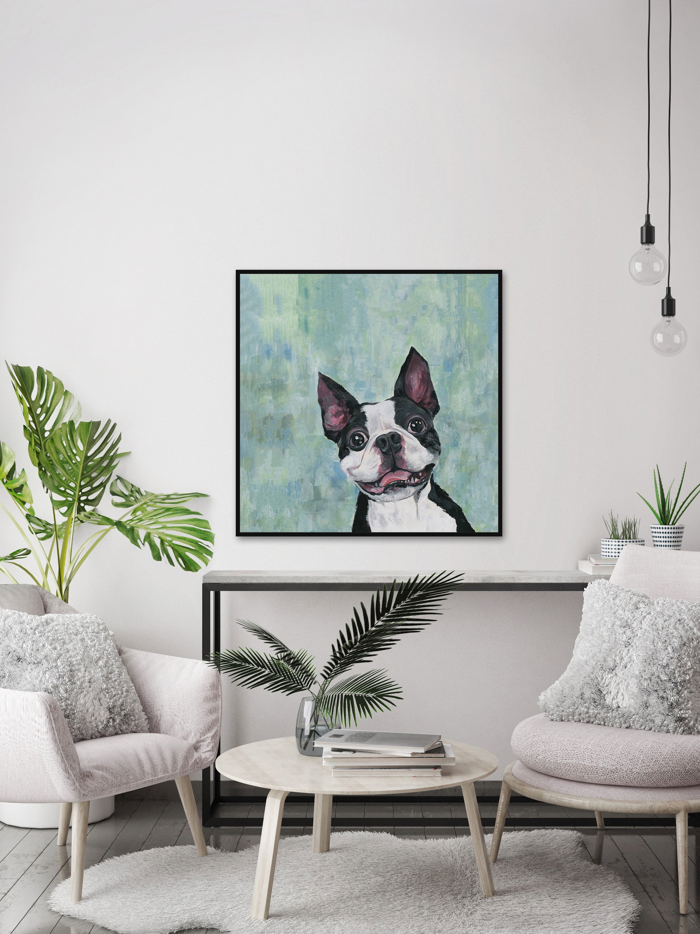 Marmont Hill "Surprise!" Floater Framed Painting Print on Canvas