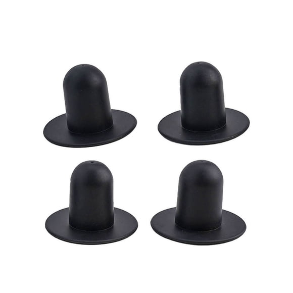 GLFILL 4 Pcs Bouchons d'Étanchéité pour Piscine Bouchon de Paroi de Piscine hors Sol Bouchons de Filtre de Pompe Accessoires de Natation Noir
