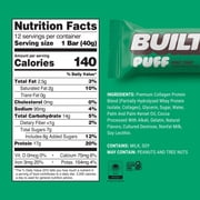 BUILT Bar Puff Protein Snack Bars, 17g Protein, Mint Chip Puff, Gluten Free - 12 Pack