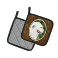 thumbnail image 2 of Carolines Treasures SS8922PTHD Great Pyrenees Pair of Pot Holders, 7.5HX7.5W, multicolor, 2 of 2