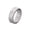 Silver, variant on Unisex Stainless Steel Personality Vintage Cool Hip Hop 8mm Rhombic Cut Multi-Faceted Weave Pattern Biker Ring Gothic Punk Gold Size 8