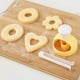 thumbnail image 4 of Toystoory Molde de repujado para rosquillas, herramientas de decoración de pasteles para el hogar antiadherentes, Waffle DIY, troquel de Cocina y Comedor En forma de flor, 4 of 6