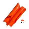 thumbnail image 1 of DYNWAVECA 2Pcs Shock Absorber Guard Front Fork Guard Cover Boot Protective Cover Compatible Replacement for TC125/250 Orange, 1 of 10