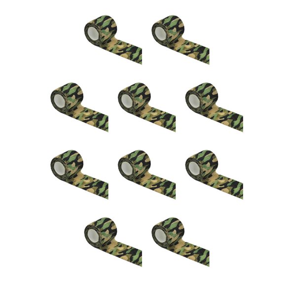 Envoltura elástica vendaje autoadhesivo Greeniant Camuflaje 2,5 cm x 4,5 m