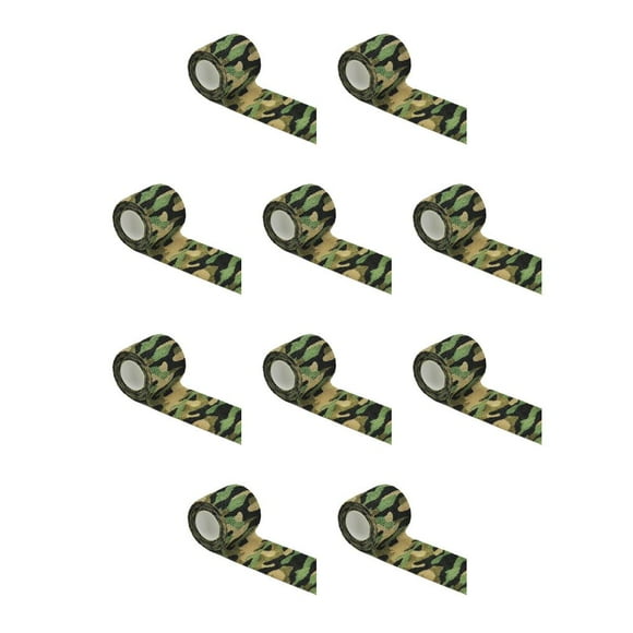 Envoltura elástica vendaje autoadhesivo Greeniant Camuflaje 2,5 cm x 4,5 m