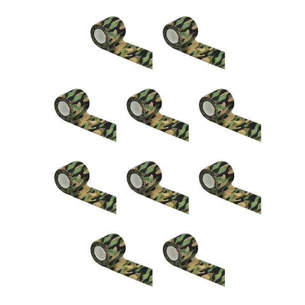 Envoltura elástica vendaje autoadhesivo Greeniant Camuflaje 2,5 cm x 4,5 m