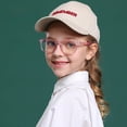 thumbnail image 2 of Gafas anti-luz azul para niños, gafas protectoras para ordenador y teléfono móvil para niños, anti-ultravioleta, espejo plano, 2 of 6