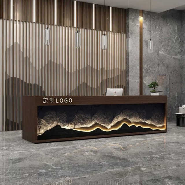 Counter Conference Reception Desks White Bar Podium Front Lectern Information Reception Desks Luxury Mostrador Cajero Furniture My Lux Decor Round